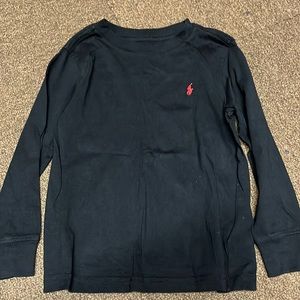 Ralph Lauren pool long sleeve black tshirt size 3t
